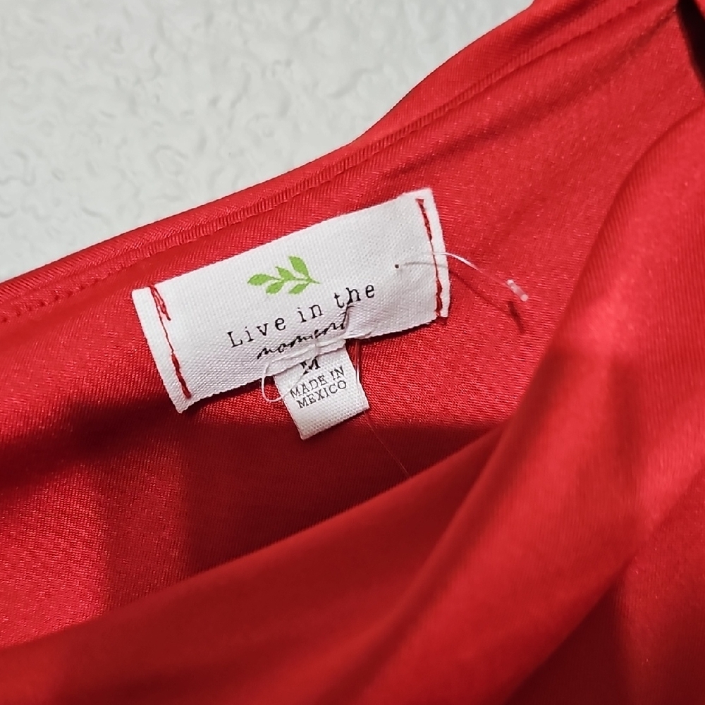 Red Women's Bodysuit - Picture 2 of 5